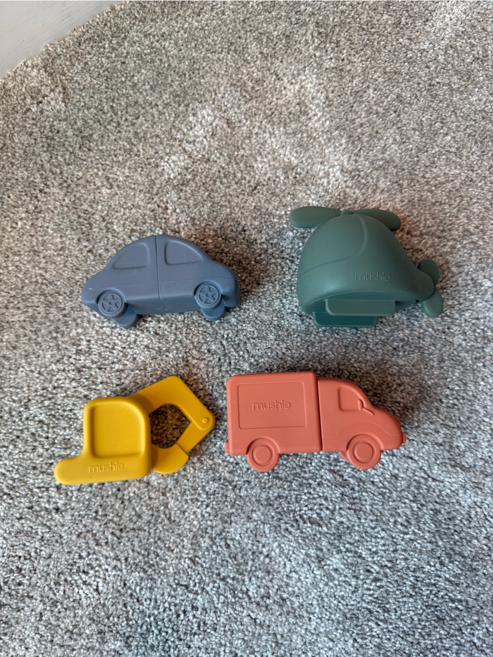 Mushie- Kids Toy Vehicle - Mold Free Bath Play Set